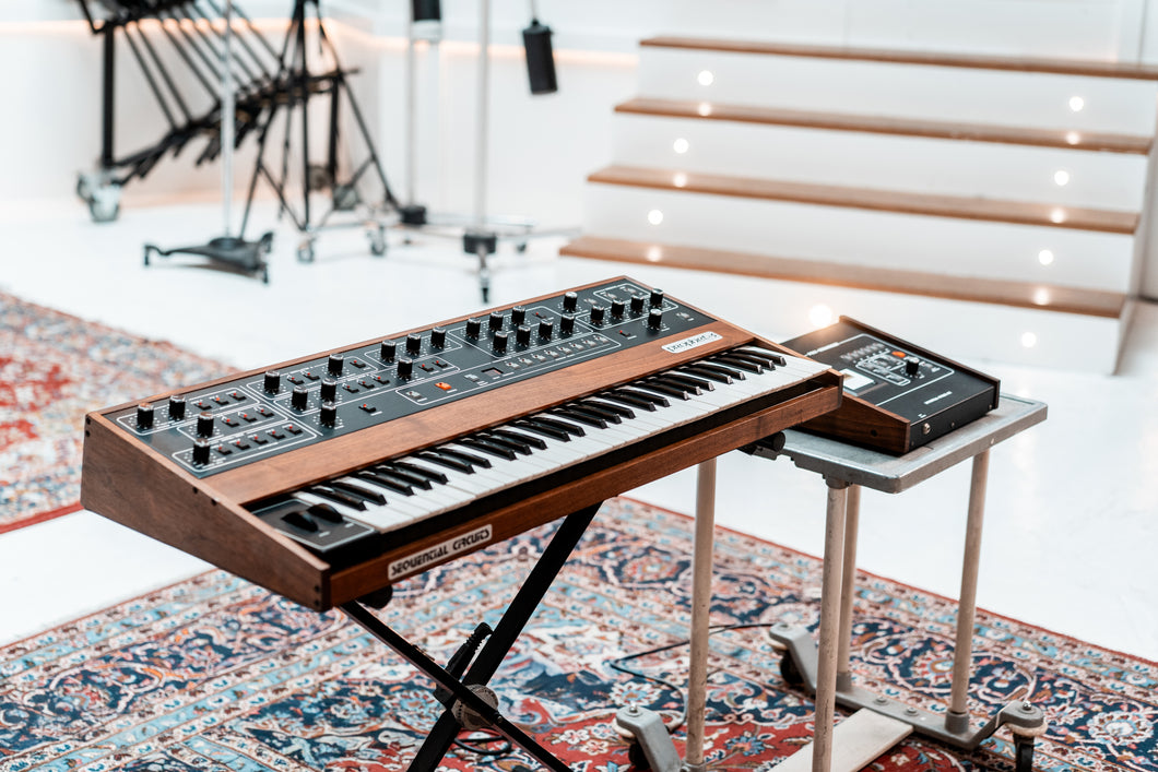 Sequential Circuits Prophet-5 with Poly-Sequencer