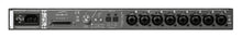 Load image into Gallery viewer, Audient ASP800 Eight-channel Microphone Preamplifier in white, back view.
