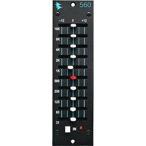 API 560 equaliser module black front view