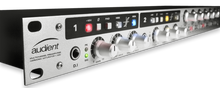 Load image into Gallery viewer, Audient ASP800 Eight-channel Microphone Preamplifier in white, close-up view.