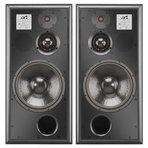 Pair of Black ATC SCM100ASL Pro Studio Monitors - Front View