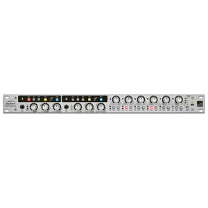 Audient ASP800 Eight-channel Microphone Preamplifier in white, front view.